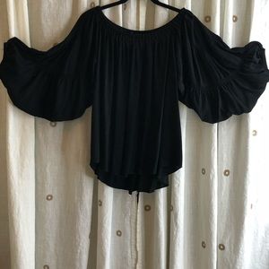 Black Sundance blouse
